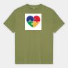 Heavyweight Cotton Unisex Garment Dyed T-Shirt Thumbnail